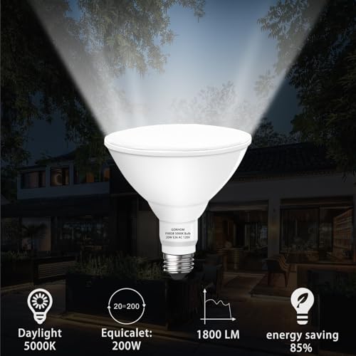 Par38 led Flood Lights Outdoor Light Bulb (2 Count)