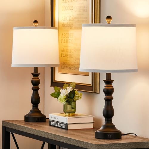 Black Table Lamps Set of 2 (2 Count)