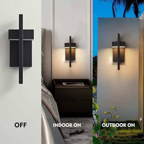 Outdoor Wall Lights Modern LED Exterior Lighting Fixtures