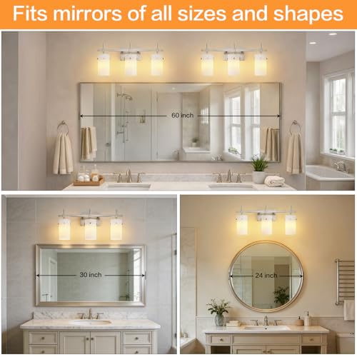 Brushed Nickel Bathroom Light Fixtures
