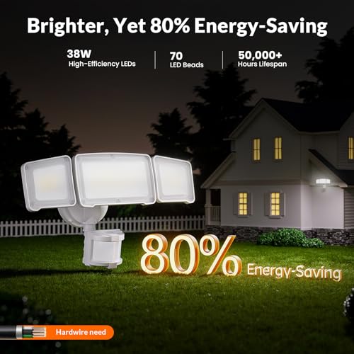 LED Security Light Motion Sensor Outdoor Lights