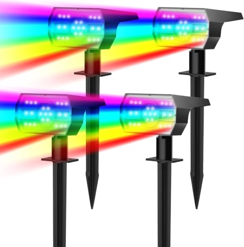 Solar Color Changing Lights (4 Count)