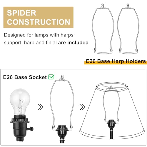 Empire Lamp Shades Set of 2 (2 Count)