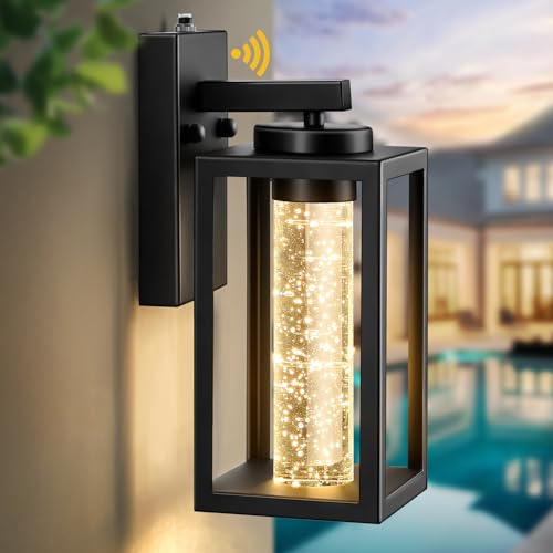 Black Outdoor Wall Sconce