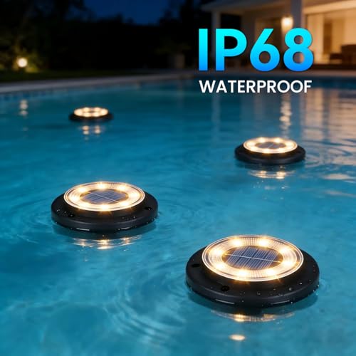 Solar Lights Outdoor Waterproof (2 Count)