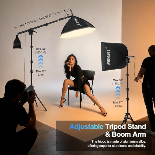 Softbox Photography Lighting Kit (2 Count)