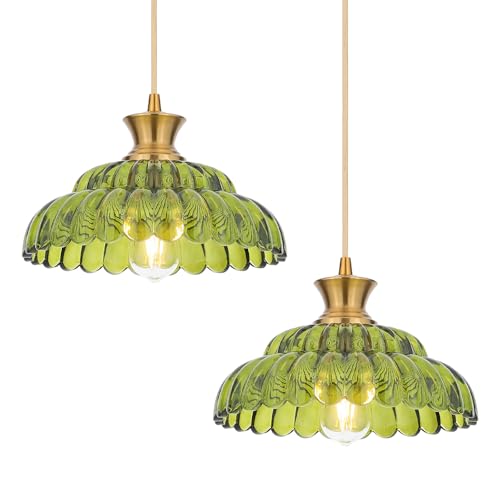 2Pack Glass Pendant Lights (2 Count)