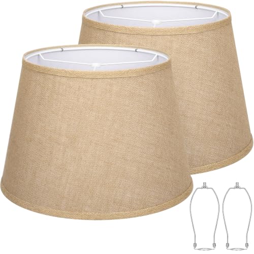 Large Drum Lamp Shades Set of 2