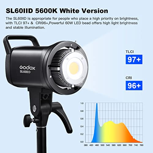 SL60IID LED Video Light (2 Count)