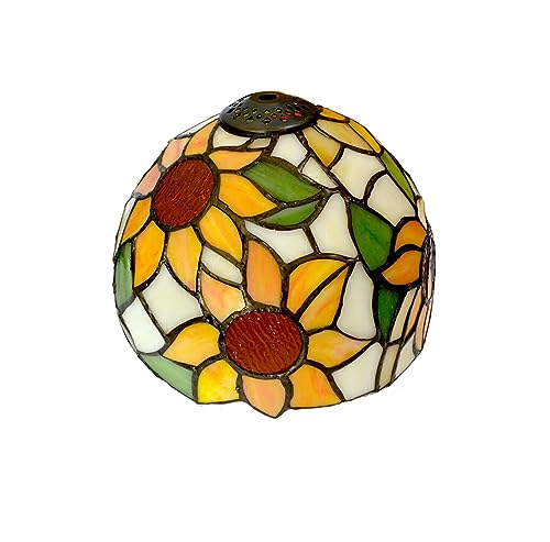Tiffany Lamp Stained Glass 3 Way Table Lamp
