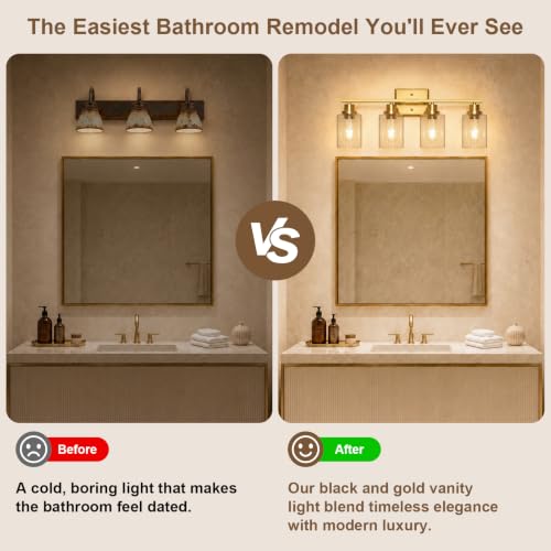 Modern Bathroom Light Fixtures Over Mirror