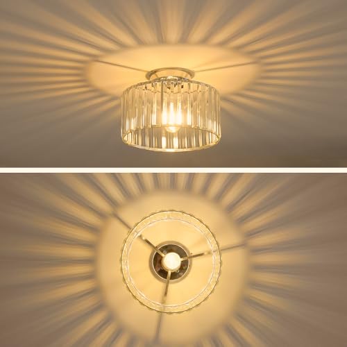 Crystal Ceiling Light Fixture