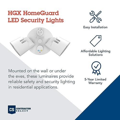 HomeGuard 2 Light LED Outdoor Flood Lights