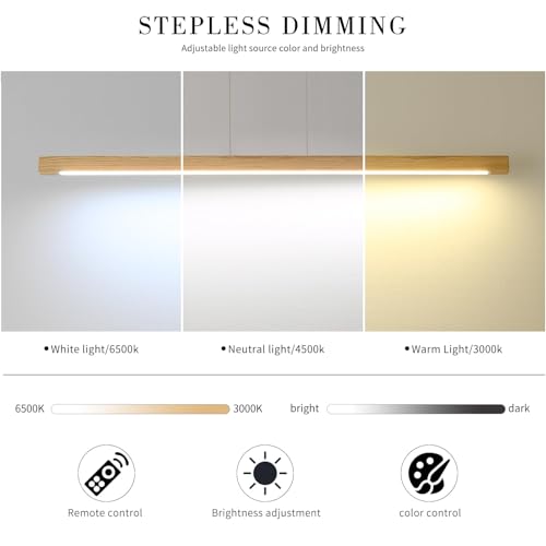 Modern Wooden Pendant Light