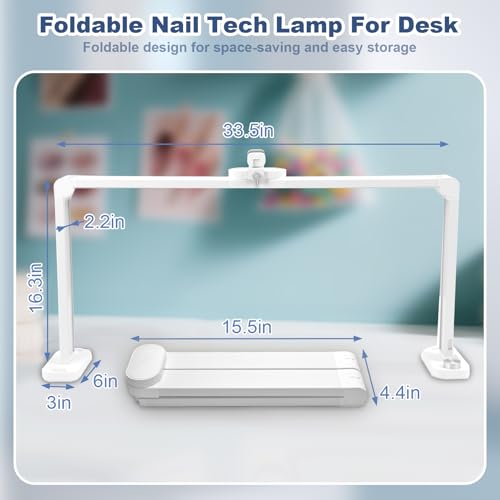 Nail Desk Lamp for Nail Tech