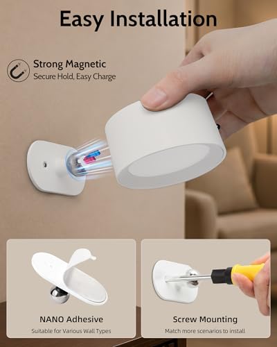 LED Wall Mounted Sconces (3 Count)