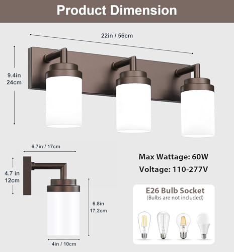 Bathroom Light Fixtures
