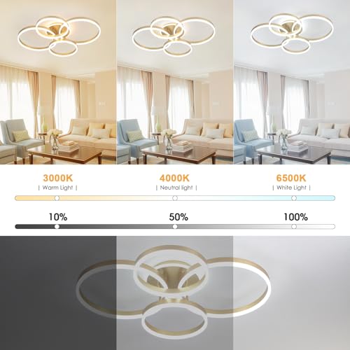 Modern LED Chandelier Semi