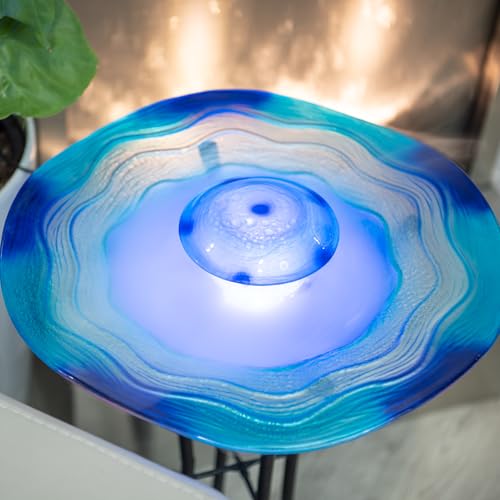 27" LED Mist Indoor Floor Fountain