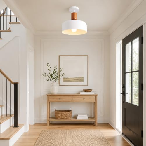 Nordic Sculptural White Pendant Light