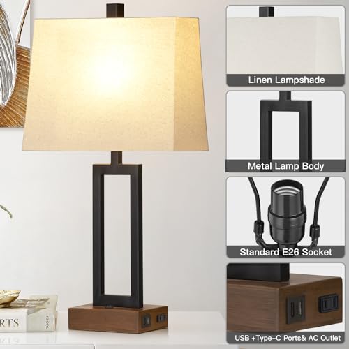 23.5" Table Lamps Set of 2 (2 Count)