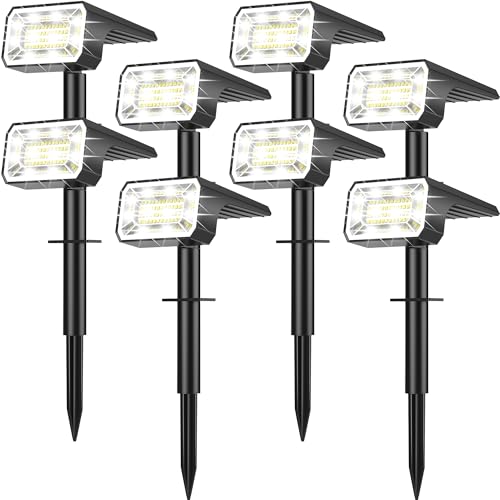 Solar Spot Lights Outdoor (8 Count)