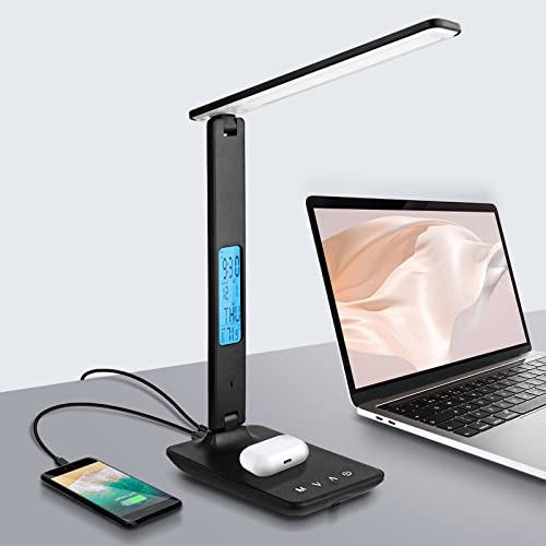 Desk Lamp with Wireless Charger