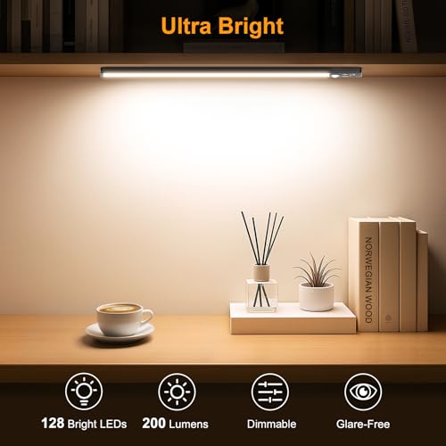 14.7inch Under Cabinet Lighting Rechargeable 2 Pack