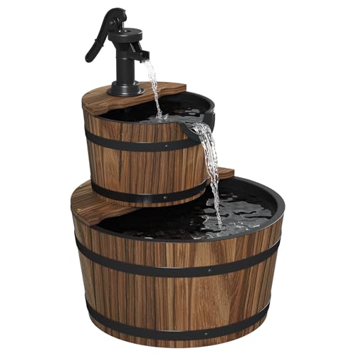 2 Tier Outdoor Water Fountain