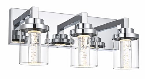 Modern LED Bathroom Vanity Light Bar Chrome