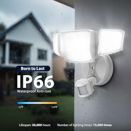 Outdoor Motion Sensor Light (2 Count)