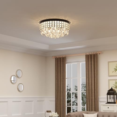 4 Lights Crystal Chandelier