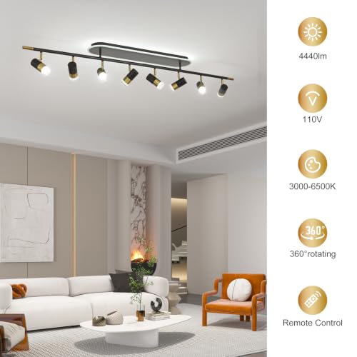 8 Light LED Track Lighting Fixtures Ceiling