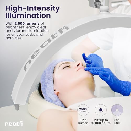 Half Moon LED Table Lamp for Estheticians