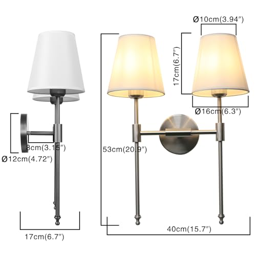 Industrial Double Sconce Large 2