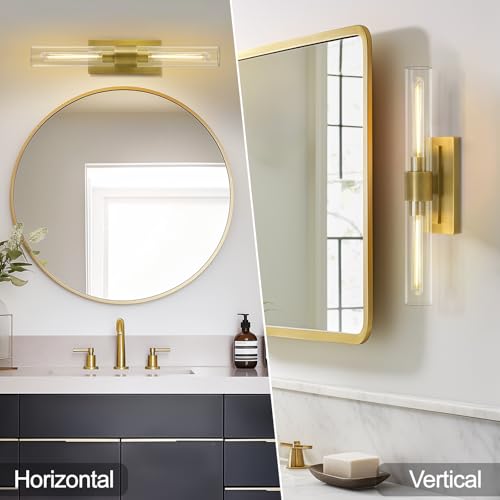 Brass Bathroom Vanity Light