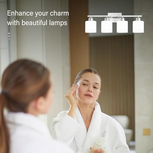 4 Light Bathroom Light Fixtures