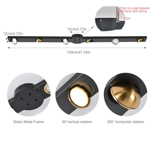 47 Inch Modern Ceiling Light (6 Count)