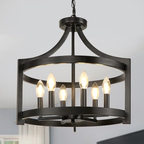 6 Light Farmhouse Chandelier