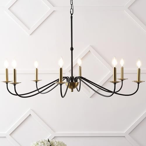 Wicklow 8 Light Farmhouse Chandelier 40"