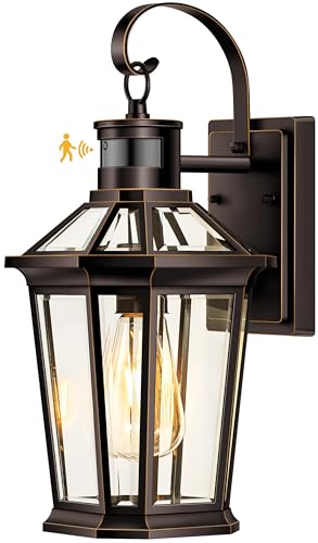 Motion Sensor Porch Lights Outdoor Wall Sconce