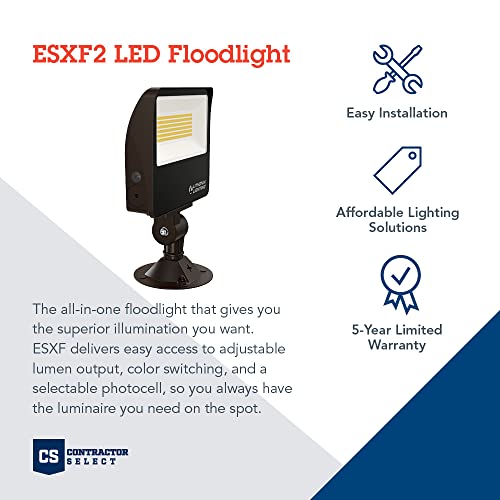 All-in-One LED Flood Light, Waterproof Dusk to Dawn MVOLT