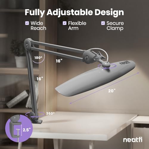 XL 2200 Lumens 24W LED Desk Lamp
