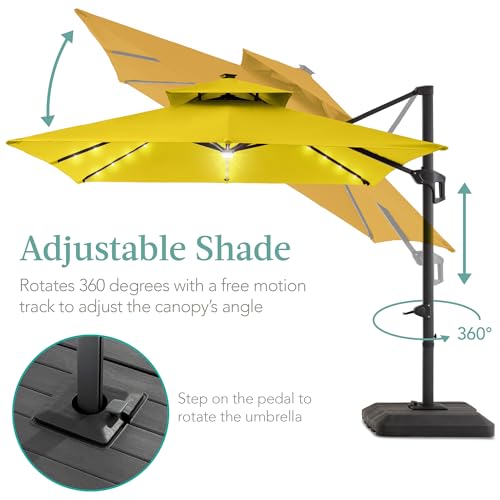 10x10ft Cantilever Patio Umbrella w