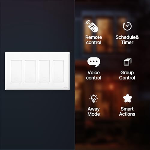 Star Ring WiFi Smart Light Switch (4 Count)