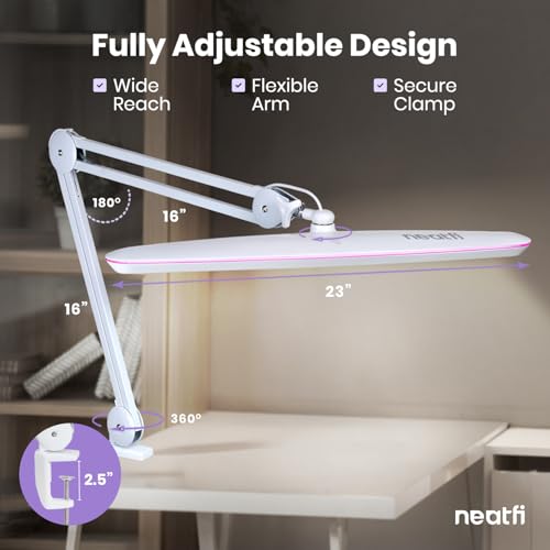 XL 2 200 Lumens 24W LED Desk Lamp