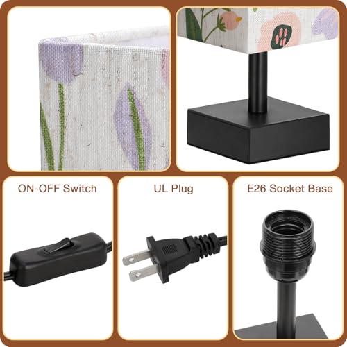Small Bedside Table Lamp for Bedroom