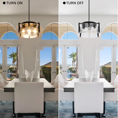 Black Chandeliers for Dining Room