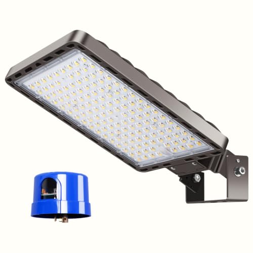 350W LED Parking Lot Light Trunnion Mount 52500LM 5000K IP65
