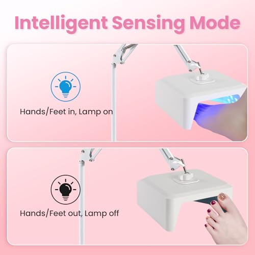 UV Nail Lamp 78W Rechargeable UV Nail Light